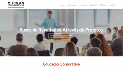 Desktop Screenshot of metodoconsultoria.com